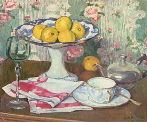 Asetelma hedelmäruoan kanssa, 1905